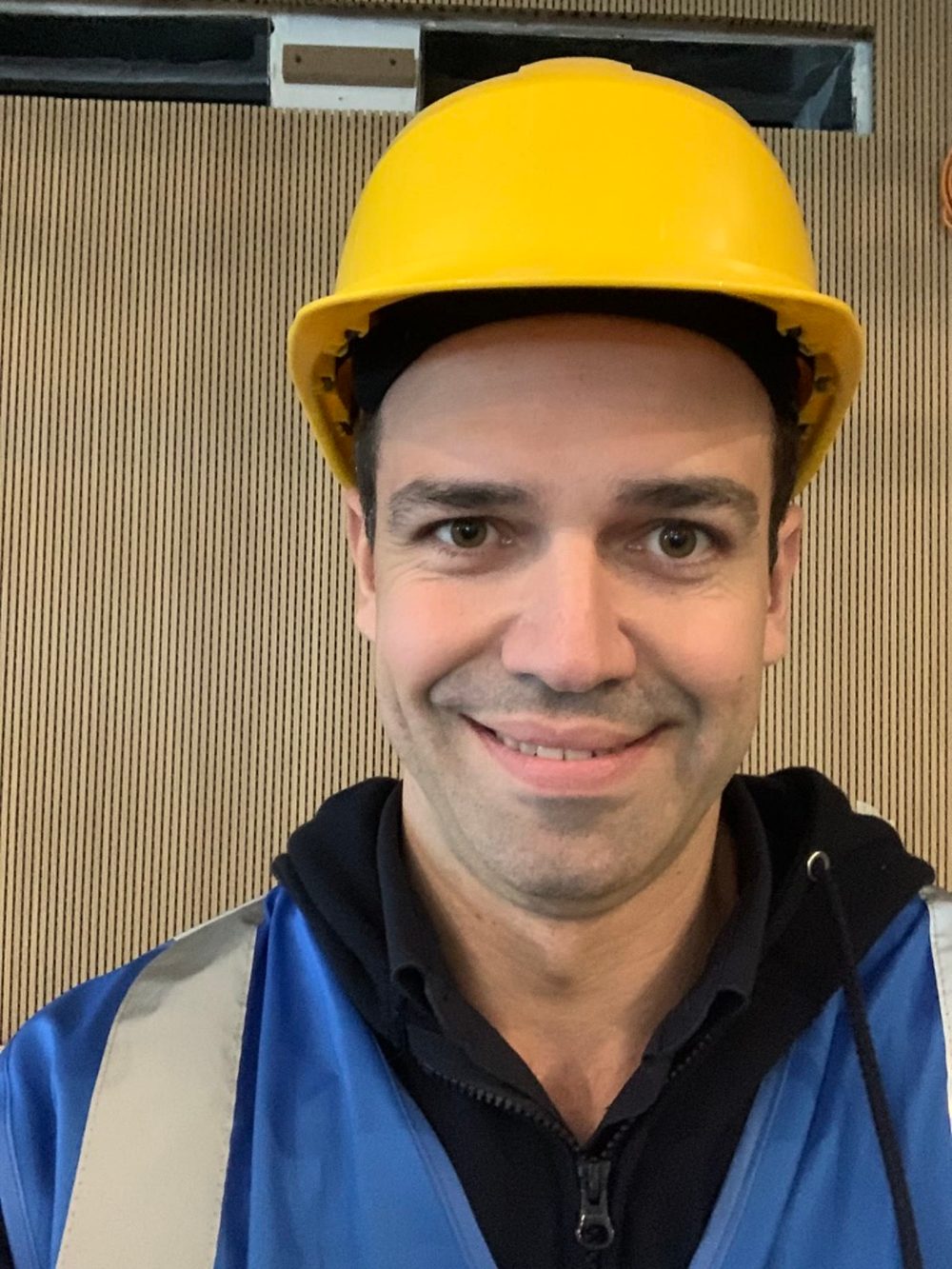 Maël Pavie en intervention sur site industriel